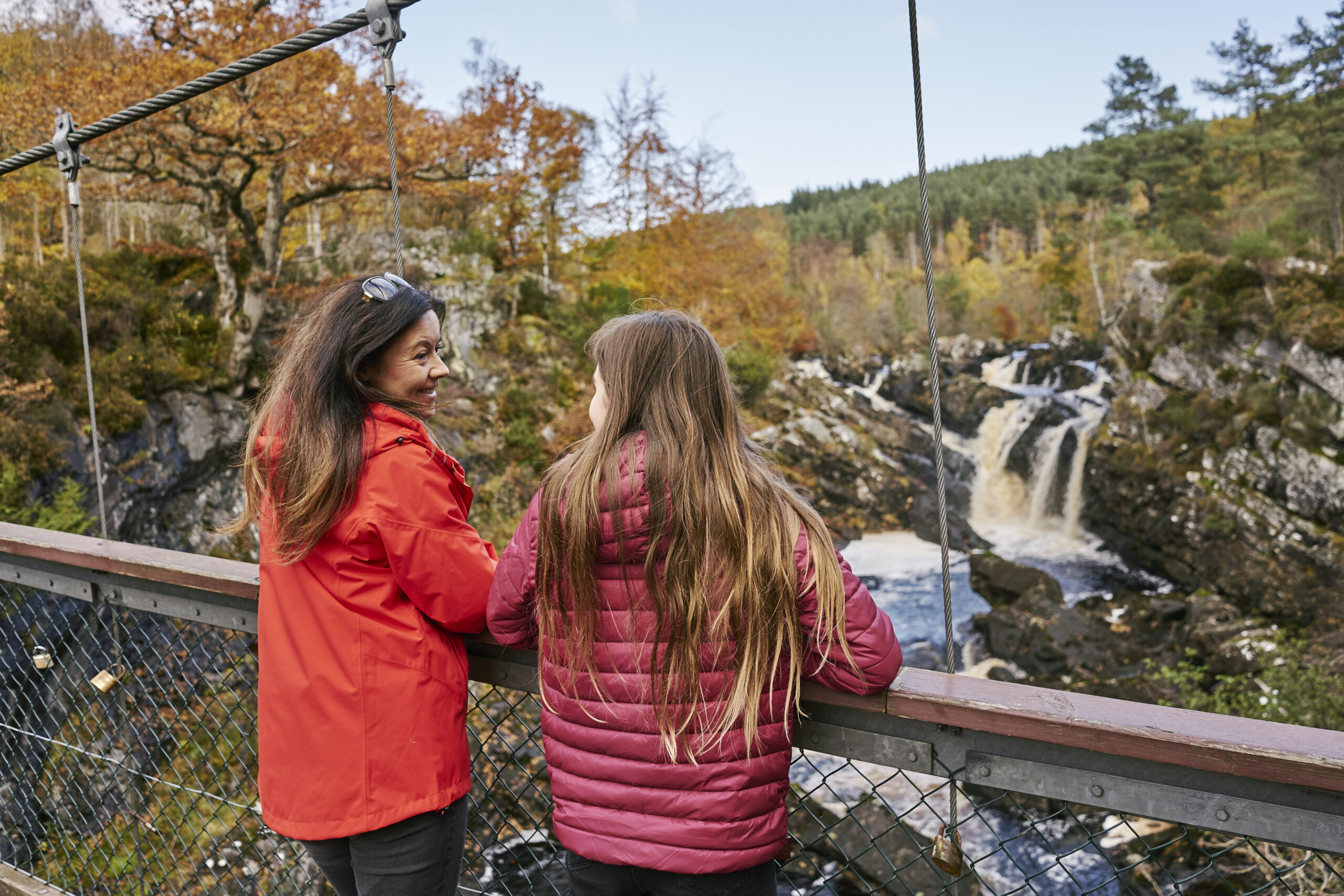 Image showing Rogie Falls