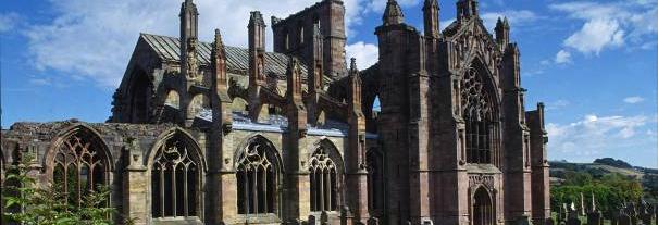 Image showing Melrose Abbey