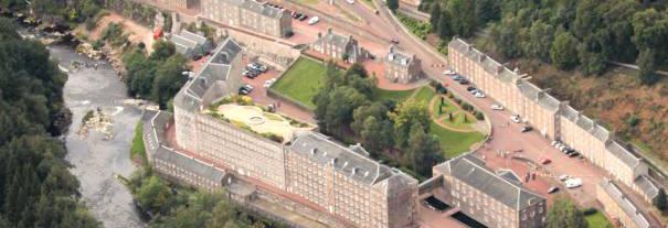 Image showing New Lanark Mills Visitor Centre