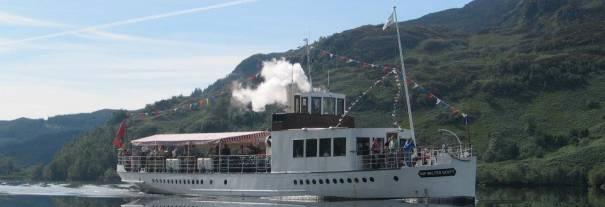 Image showing The Steamship Sir Walter Scott at Loch Katrine