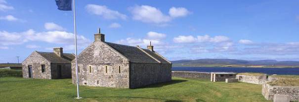 Image showing Hackness Martello Tower and Battery