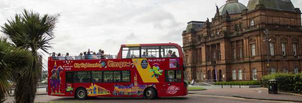 Image showing City Sightseeing Glasgow