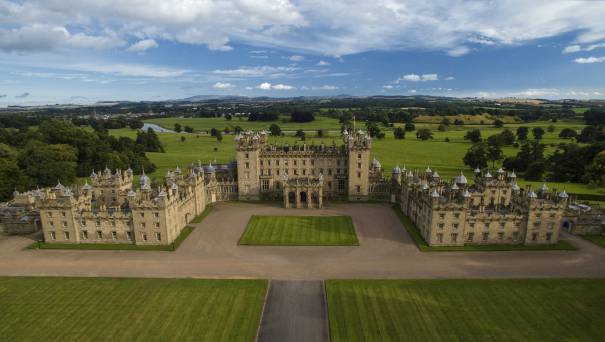 Image showing Floors Castle & Gardens